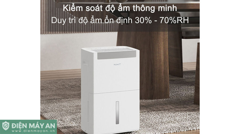 Máy Hút Ẩm Thông Minh Xiaomi New Widetech 60L WDH08E60FPW